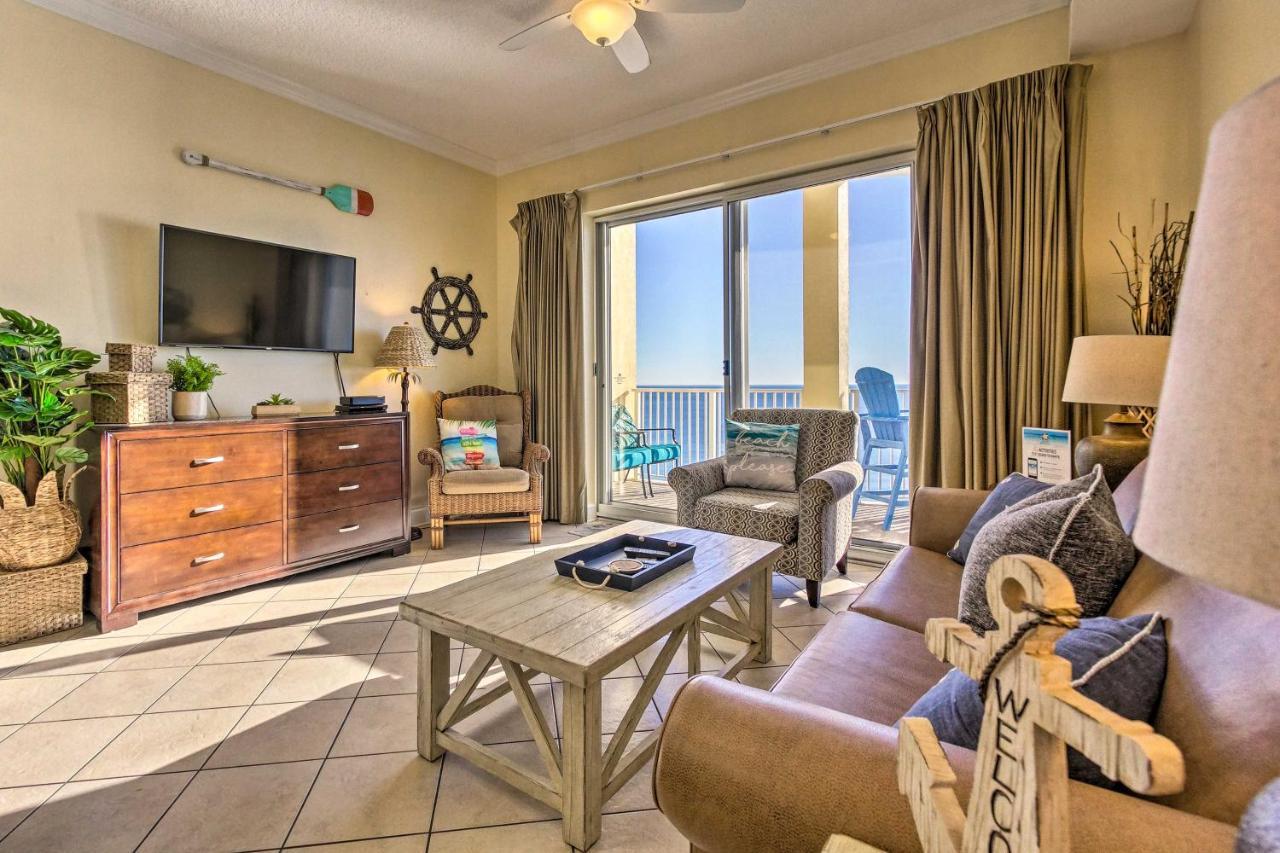 Beachfront Condo With Resort Amenities And Ocean Views Panama City Beach Dış mekan fotoğraf