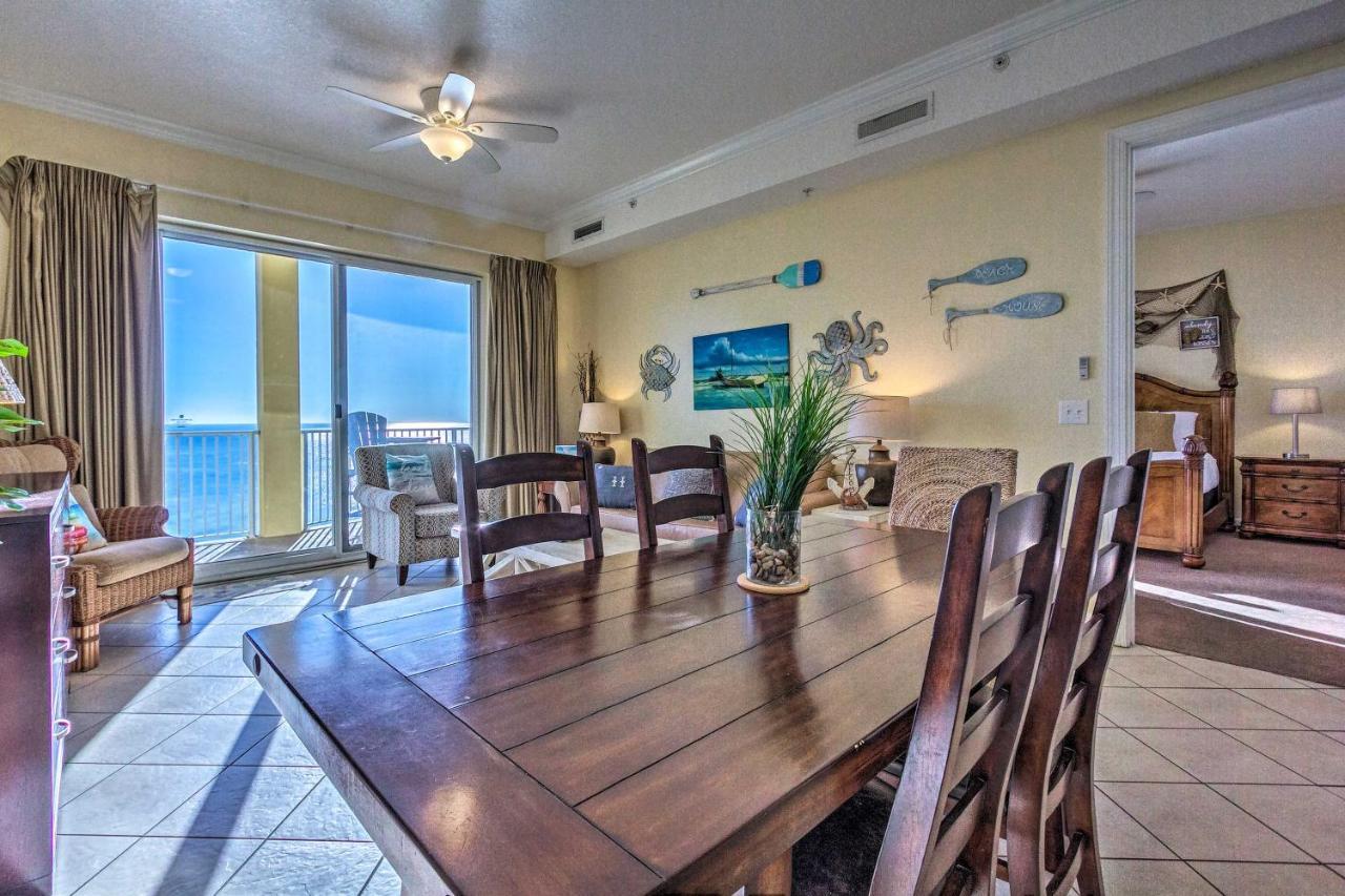 Beachfront Condo With Resort Amenities And Ocean Views Panama City Beach Dış mekan fotoğraf