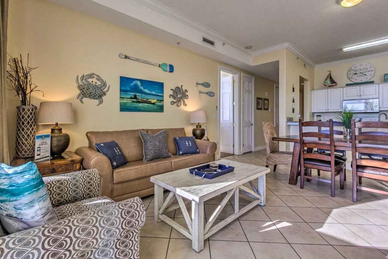 Beachfront Condo With Resort Amenities And Ocean Views Panama City Beach Dış mekan fotoğraf